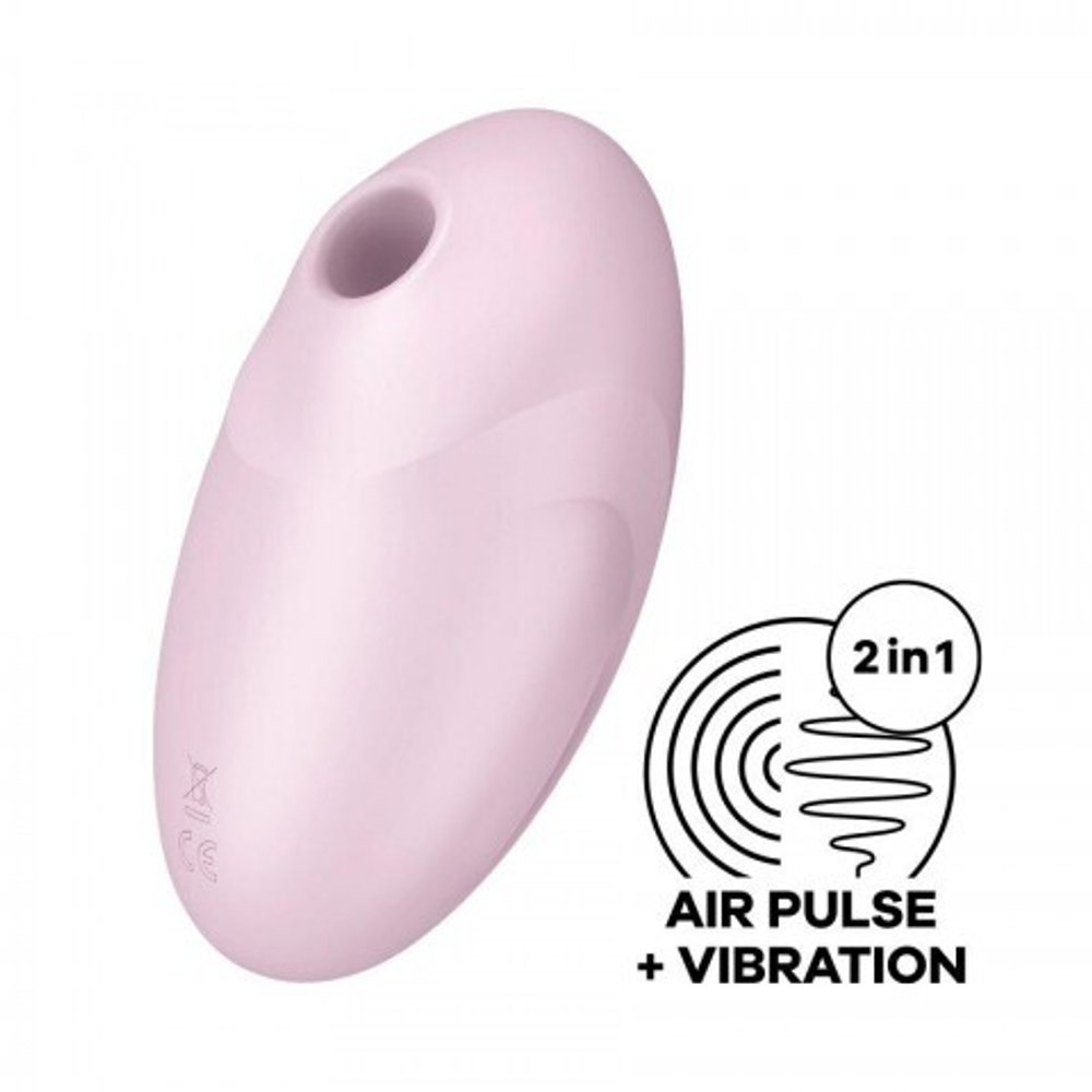 Вакуумный стимулятор клитора Satisfyer Vulva Lover 3 розовый