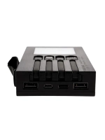 Внешний портативный аккумулятор 10000 мАч, 10 W, 2USB, Type-