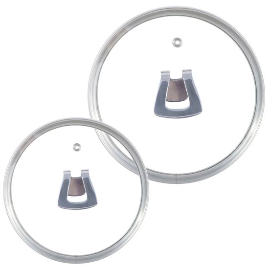 Набор кастрюль 4 предмета 1,7 л; 2,4 л. Kamille KM 5860 из нержавеющей стали