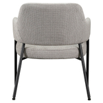 Кресло wendy, фактурный шенилл, серое