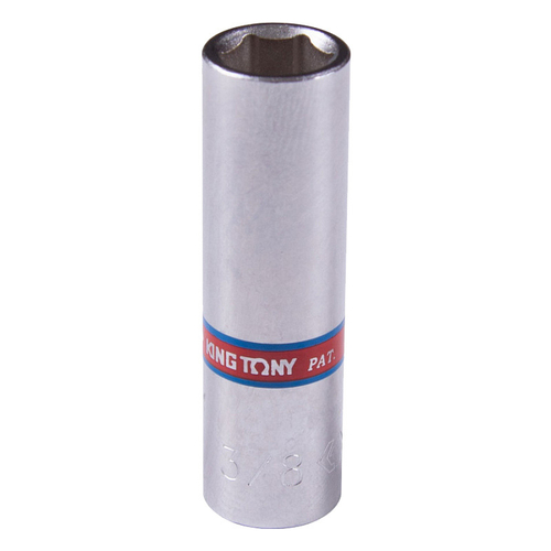 KING TONY (223512S) Головка торцевая глубокая шестигранная 1/4", дюймовая 3/8"