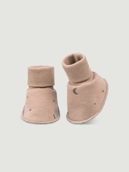 Утеплённые пинетки Mjölk Camel Moons