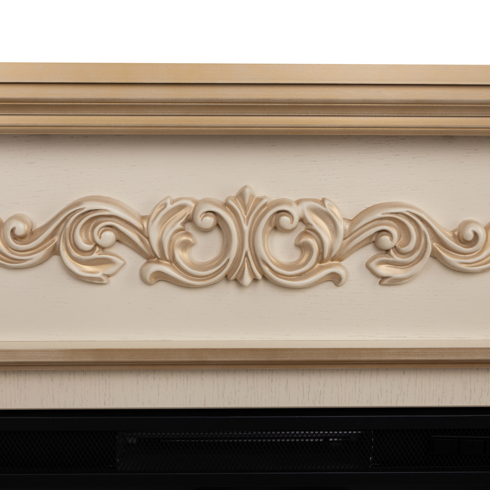 Каминокомплект Real Flame Silvia 26 WT-619G с очагом 3D Helios 26 SBG