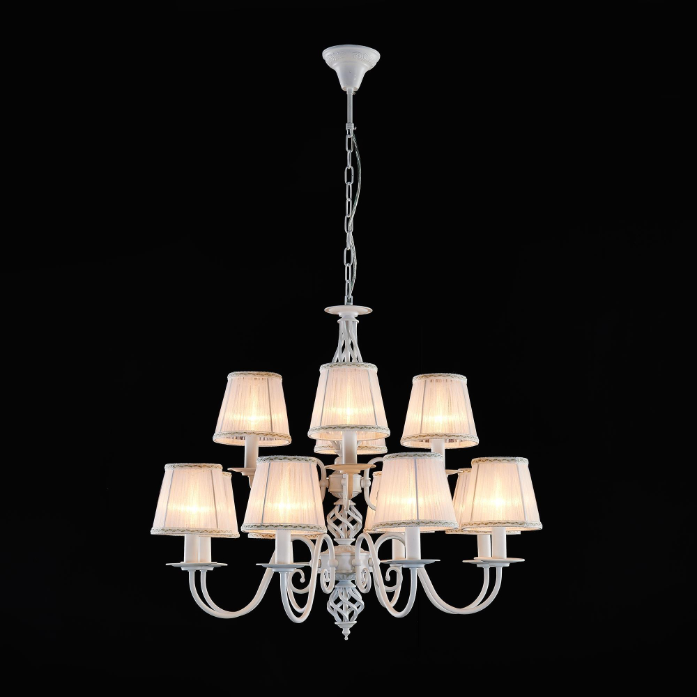 Citilux Ровена CL427220 Люстра с абажурами Белая