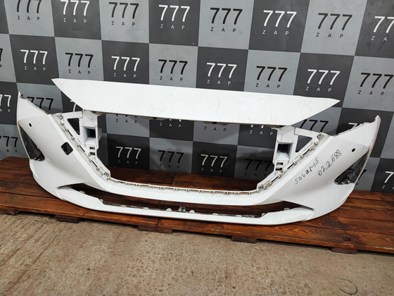Бампер передний Рестайл Hyundai Solaris 2 оригинал 86511H5500