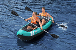 Надувная байдарка Bestway №65052 "Ventura X2" 330*86см, алюм.вёсла 218см, насос 62086, до 200кг