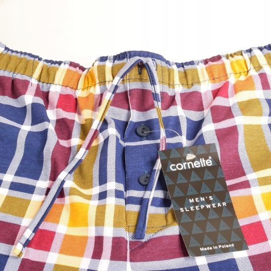 Брюки домашние мужские в клетку Cornette 691/53