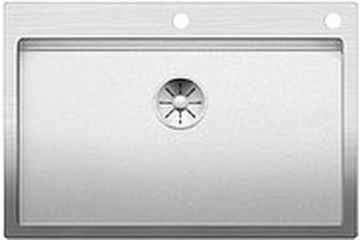 Кухонная мойка Blanco CLARON 700-IF/A отводная арматура InFino нержавеющая сталь Durinox