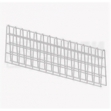 Делитель сетчатой полки белый, размеры разные