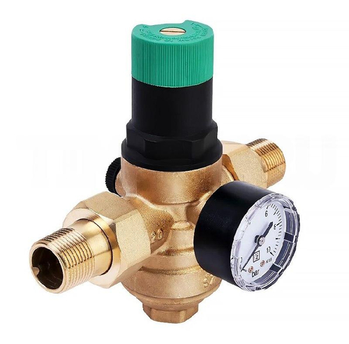 Клапан понижения давления для холодной воды ,мембранный 1/2" TIM ZSr.710.0204