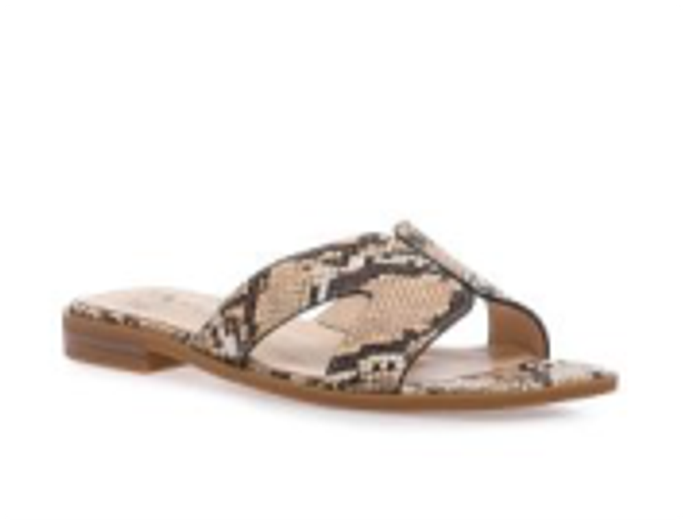 JL035_02SP-BR-V brown-25L Женские сабо летние