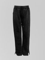 Костюм спортивный Rainbow Yan 1137 из укороченной толстовки с капюшоном и брюк с разрезами внизу