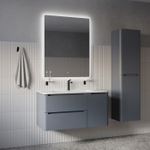 Зеркало с подсветкой 3 в 1 IDDIS Uniq, два навеса, 100/80 см, UNI1080i98