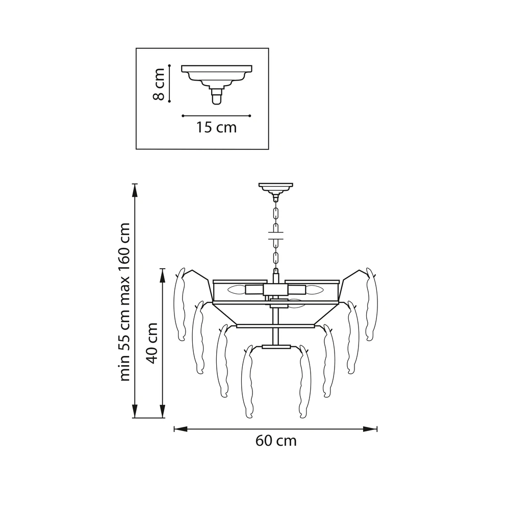 Подвесная люстра Lightstar RETRO 799122
