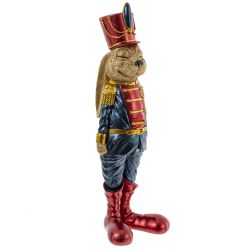 GAEM Фигурка декоративная "Солдатик-зайка", L11,5 W10 H37 см