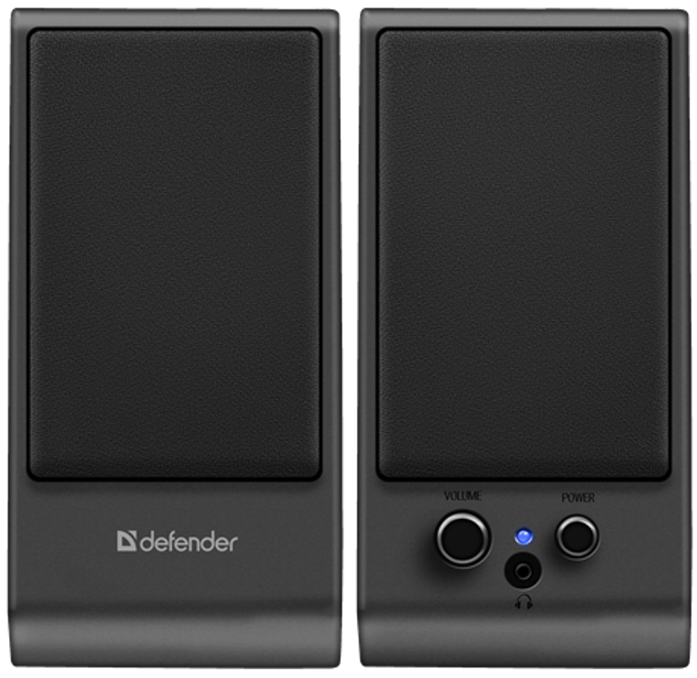 Колонки стерео Defender SPK-170 Черные USB