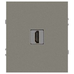 Розетка ЭРА Arktik 16-3114-07 HDMI титан | Эра Arktik