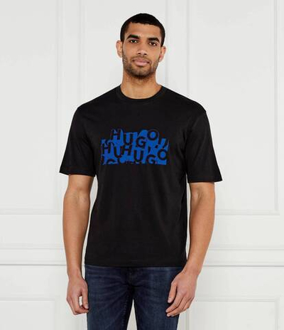 Футболка Nafralo Hugo Blue - черный(50533528)