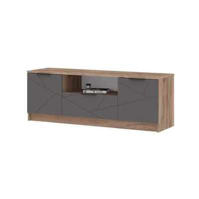 Орегон ТВ 01 Тумба под ТВ МДФ Асфальт супермат