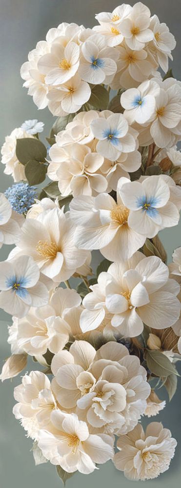 Панель ПВХ 3D Цветочное кружево 2 2700х250 мм