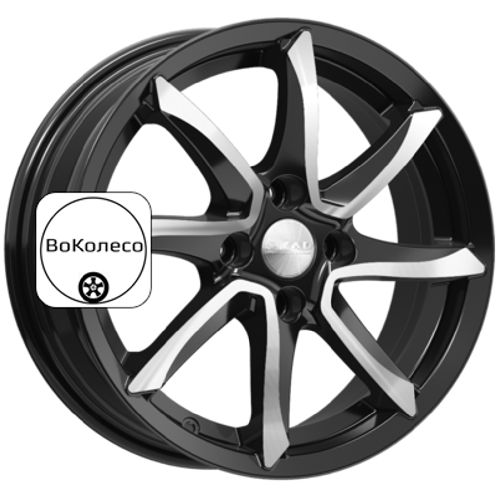 6x15/4x100 ET37 D60,1 Osaka (КЛ317) Алмаз СКАД