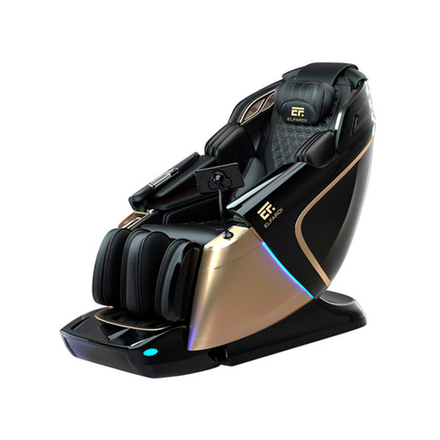 Массажное кресло Elfardi L50S чёрное золото