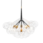 Pendant design lamp  Bubble Jumbo-36 by Pelle (Black)