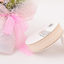 Лента кружево "С полосой" 3см*50ярд