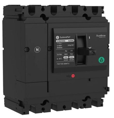 Выключатель-разъединитель SPC250 4P NA 250А SE SPC250250NA4DF