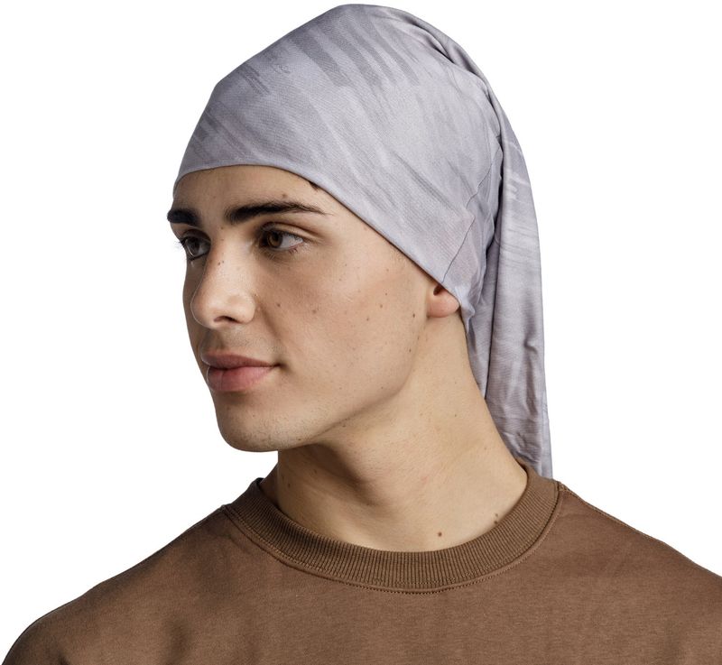 Бандана-труба летняя Buff CoolNet Jaru Light Grey Фото 3