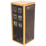 Ваза стеклянная 26см «Нежный хлопок» 3 деколи D43267/01