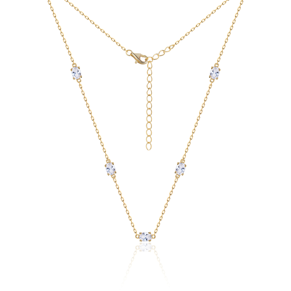 Подвеска с цирконами