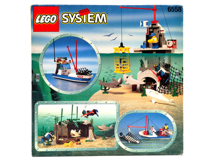 Конструктор LEGO 6558 Пещера акул