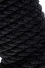 Веревка для шибари Pecado на катушке черная 10 м