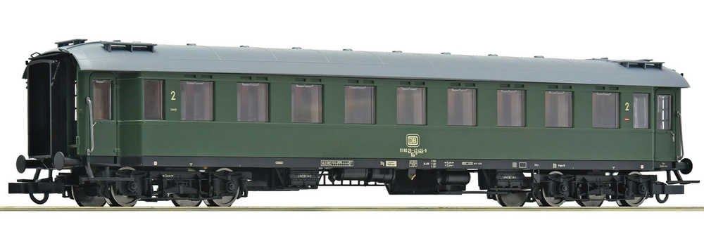 2nd class пассажирский вагон express, DB , IV эпоха