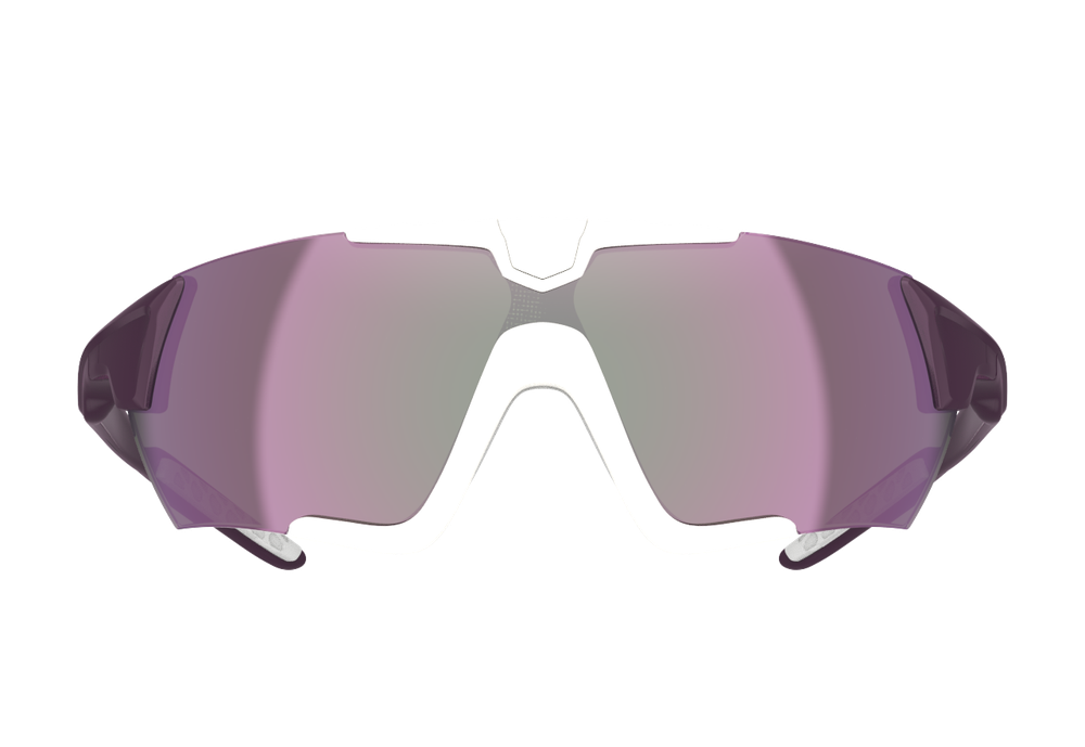 Спортивные очки 720armour Kamikaze Pro / Translucent Cool Vista Temple Red Rubber / Matte Carmine Gasket / HC Red Black Lens