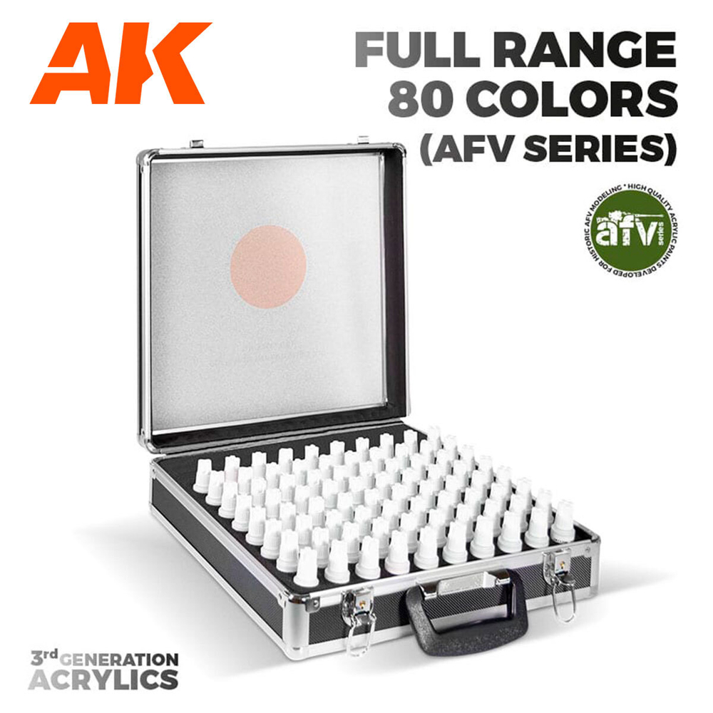 Briefcase Limited Edition - 80 AFV Series Full Range (3-GEN)