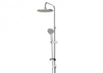 F9125183CP-A-RUS OPAL Душевая колонна со смесителем для душа(верхний душ квадратной формы) (к/к 4)