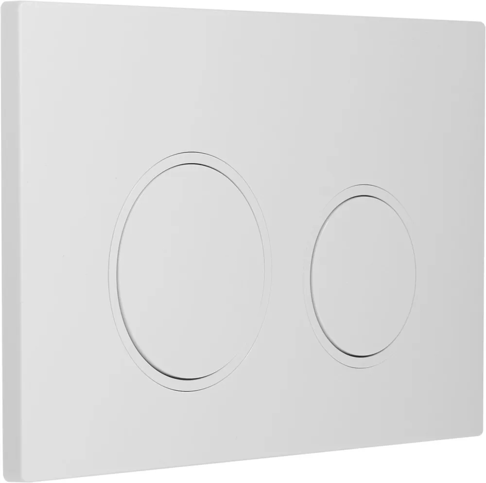 Кнопка смыва для инсталляции Aquanet AQ-PRO-02W белый