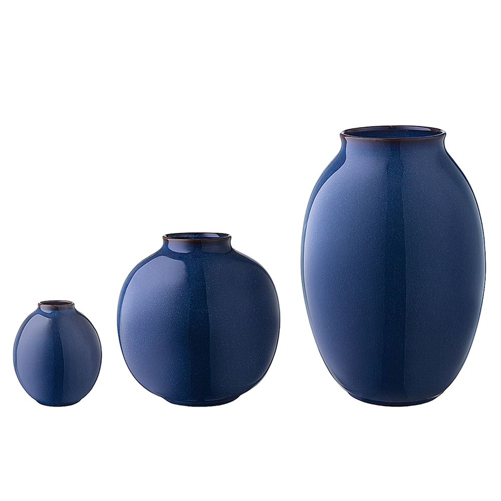 Ваза Nature, 18 см, темно-синяя