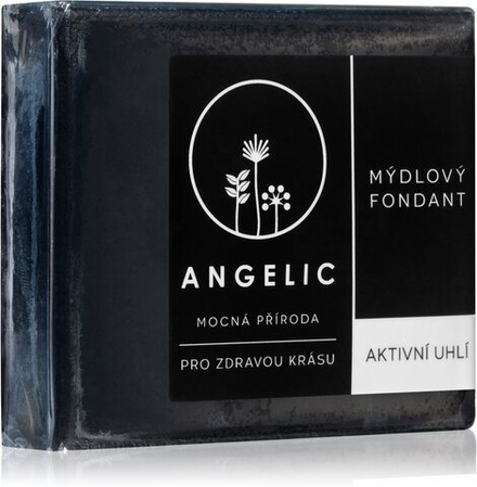 Angelic Soap fondant Active Charcoal - детокс мыло /   105  g  / GTIN 8594186330263