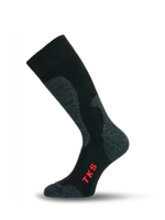 Носки Lasting TKS 834, polypropylene+nylon, темно-зеленый с серой вставкой, размер XL , TKS834XL