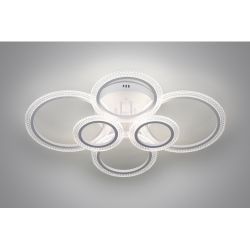 Светильник потолочный светодиодный Rivoli Marion 6107-109 132 Вт LED 2800К - 6200К модерн с пультом | Rivoli