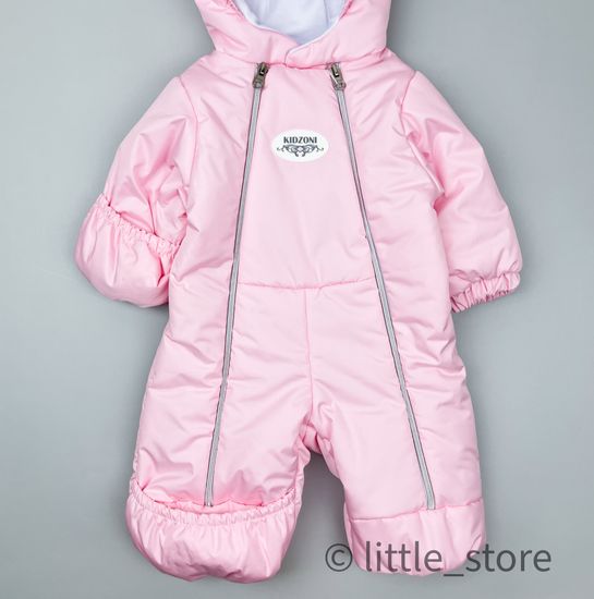 Комбинезон демисезонный "Леон" розовый