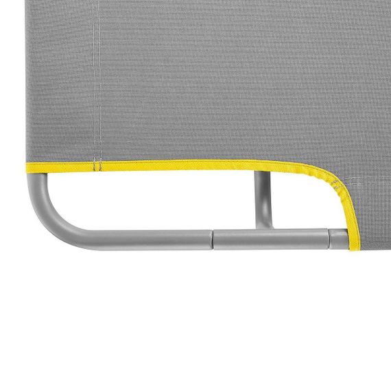 Кровать походная Helios зеленый/серый (T-HS-BD630-98828-GG) 120кг (пр-во ГК Тонар)