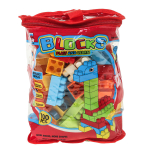 Конструктор блочный 100 элементов, сумка 55A-14