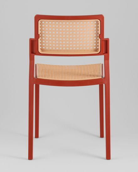 Стул пластиковый Milto красный