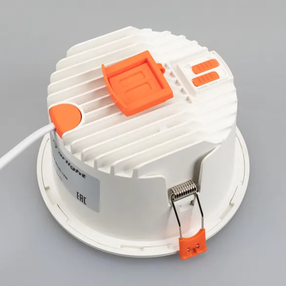 Светильник MS-ALORA-BUILT-R140-12W Day4000-MIX (WH, 60 deg, TRIAC) (Arlight, IP54 Пластик, 3 года) 048086