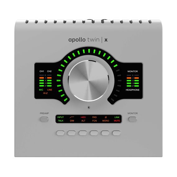 Universal Audio Apollo Twin X QUAD Gen 2 Essentials+ Edition Silver