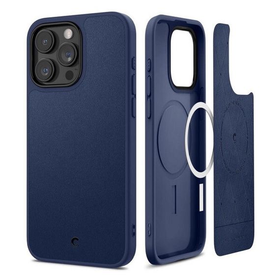 Чехол Spigen Cyrill Kajuk Mag для iPhone 15 Pro Max (ACS07091) cиний